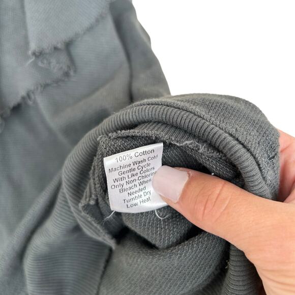 Wilt Green Ruffle Cold Shoulder Long Sleeve Shirt Sz S - Picture 5 of 8